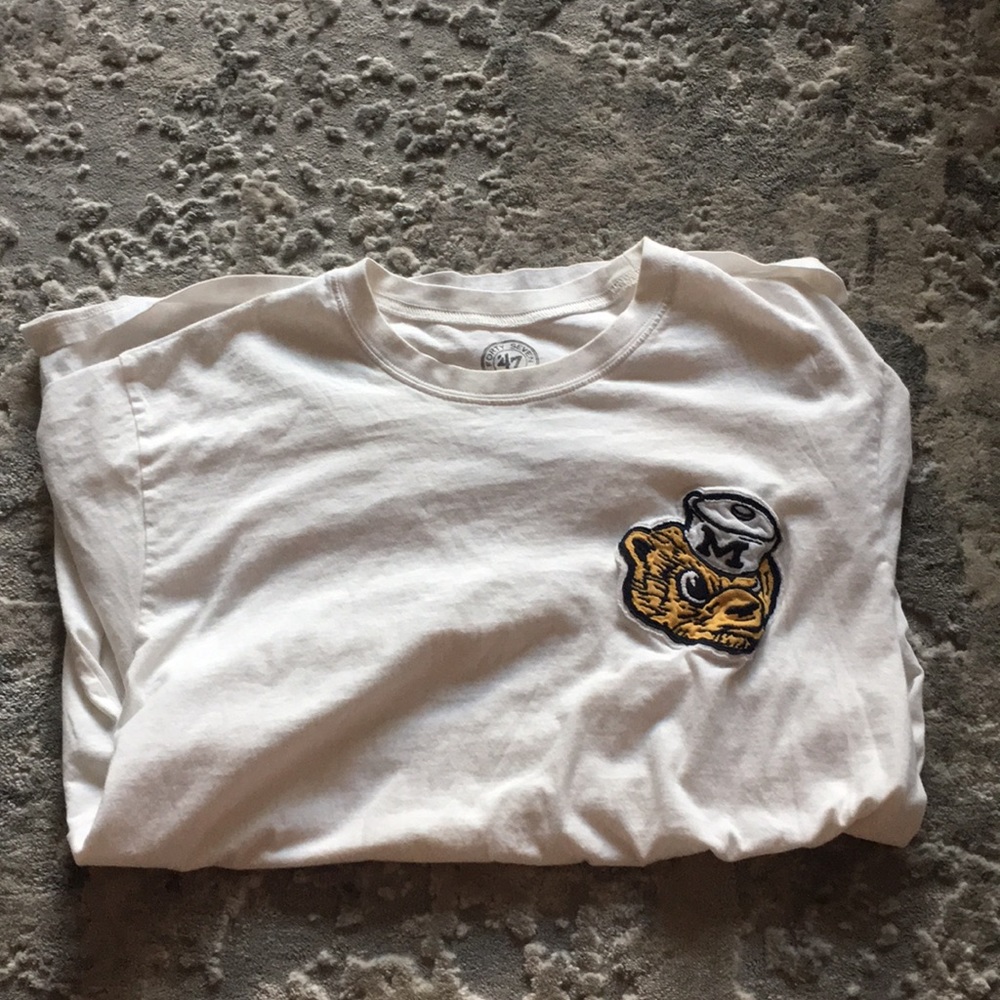 University of Michigan White T-shirt